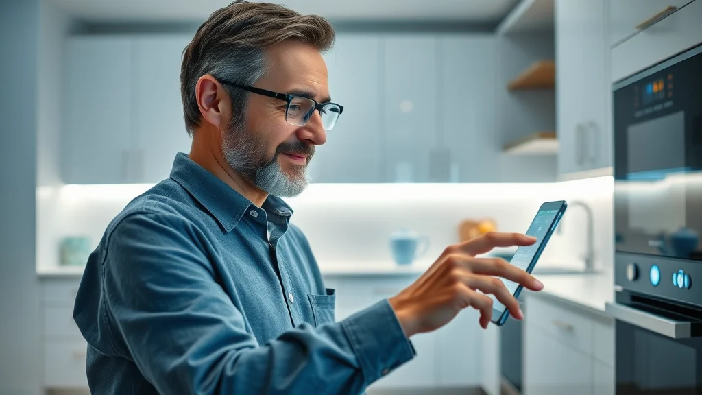 Sleek tech-enabled smart kitchen custom home design smart home trends luxury St Louis